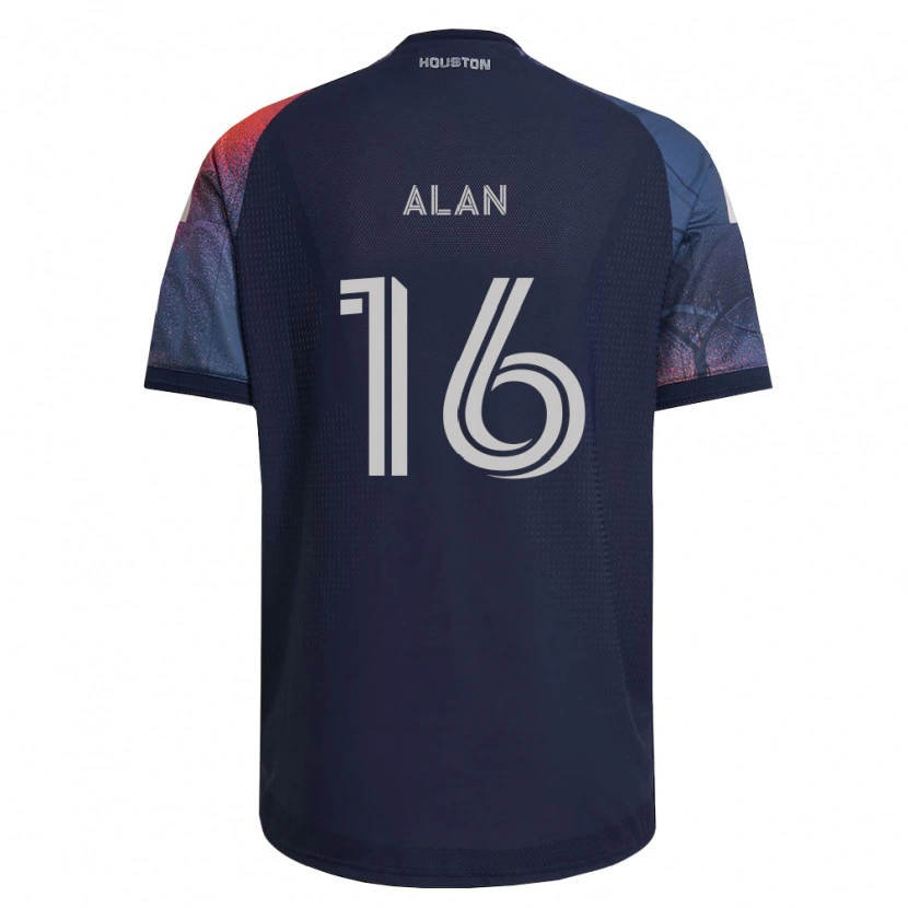 Danxen Kinder Alan Aparecido Martins Ferreira #16 Tiefblau Weiß Orange Auswärtstrikot Trikot 2026/27 T-Shirt Schweiz