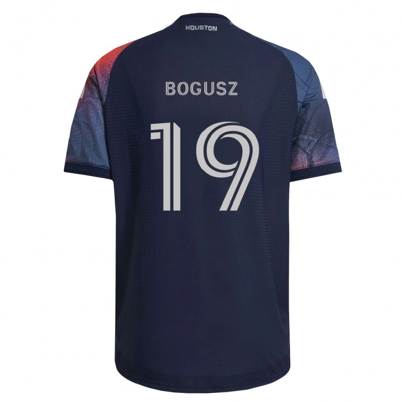 Danxen Kinder Mateusz Bogusz #19 Tiefblau Weiß Orange Auswärtstrikot Trikot 2026/27 T-Shirt Schweiz