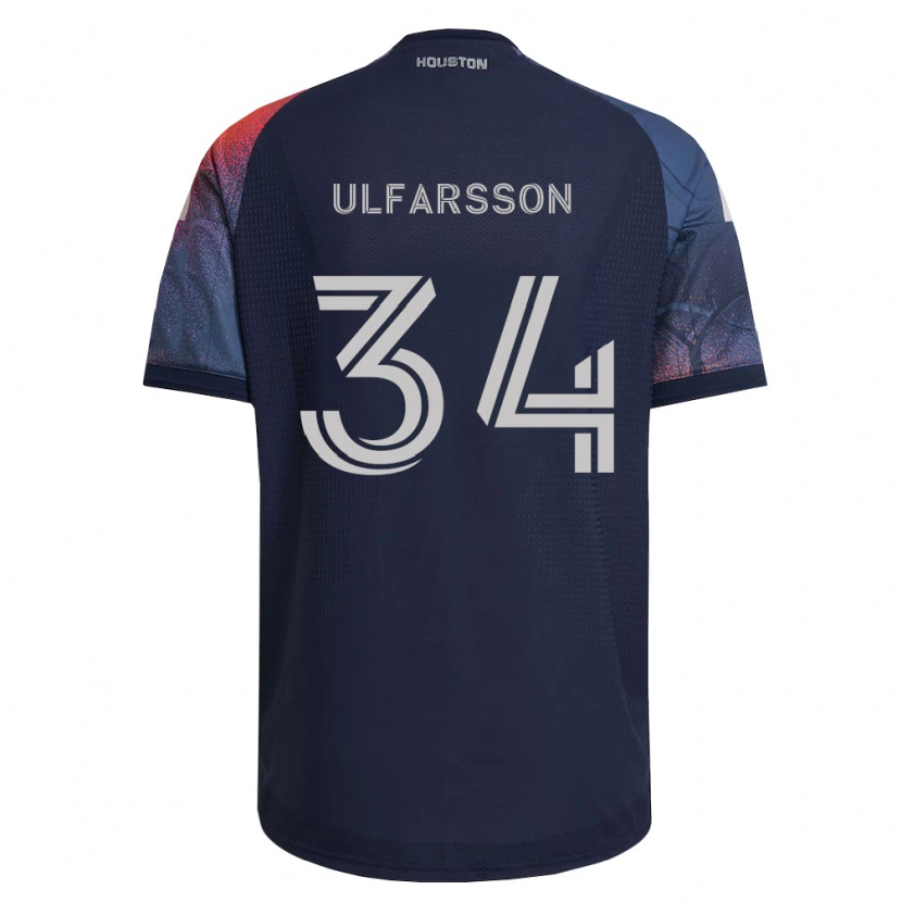 Danxen Kinder Thor Úlfarsson #34 Tiefblau Weiß Orange Auswärtstrikot Trikot 2026/27 T-Shirt Schweiz