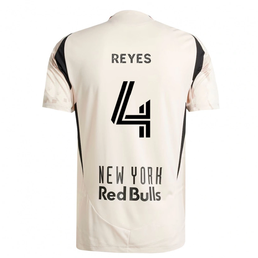 Danxen Kinder Andrés Reyes #4 Off-Weiß Rot Schwarz Auswärtstrikot Trikot 2026/27 T-Shirt Schweiz