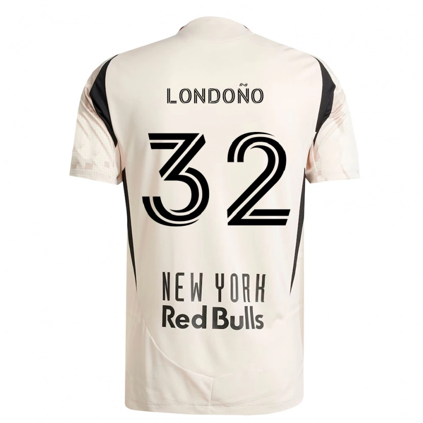 Danxen Kinder Erick Londoño #32 Off-Weiß Rot Schwarz Auswärtstrikot Trikot 2026/27 T-Shirt Schweiz