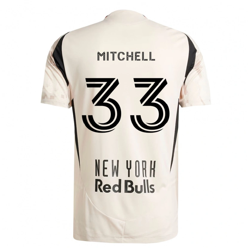 Danxen Kinder Roald Mitchell #33 Off-Weiß Rot Schwarz Auswärtstrikot Trikot 2026/27 T-Shirt Schweiz