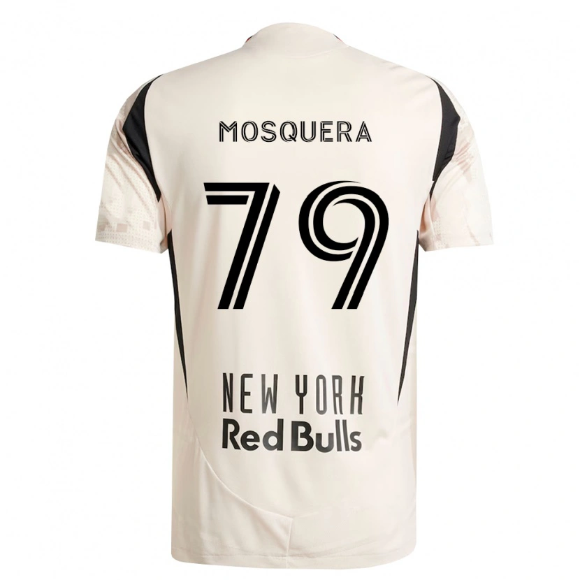 Danxen Kinder Rafael Mosquera #79 Off-Weiß Rot Schwarz Auswärtstrikot Trikot 2026/27 T-Shirt Schweiz