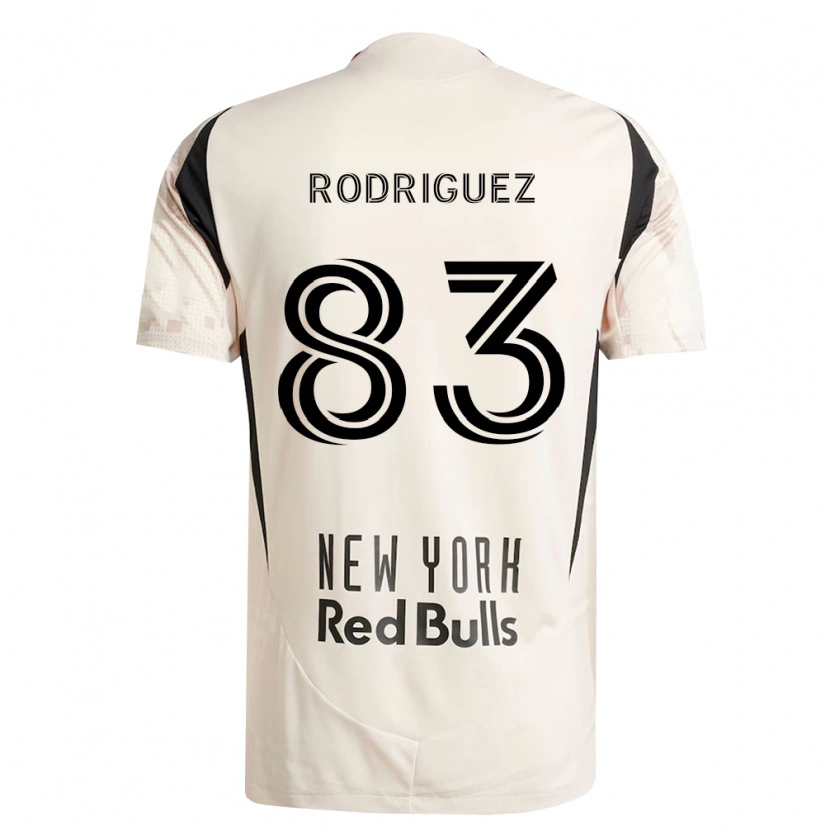 Danxen Kinder Benjamin Rodriguez #83 Off-Weiß Rot Schwarz Auswärtstrikot Trikot 2026/27 T-Shirt Schweiz