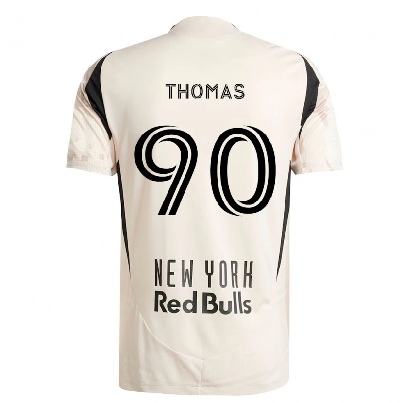 Danxen Kinder Oladayo Thomas #90 Off-Weiß Rot Schwarz Auswärtstrikot Trikot 2026/27 T-Shirt Schweiz