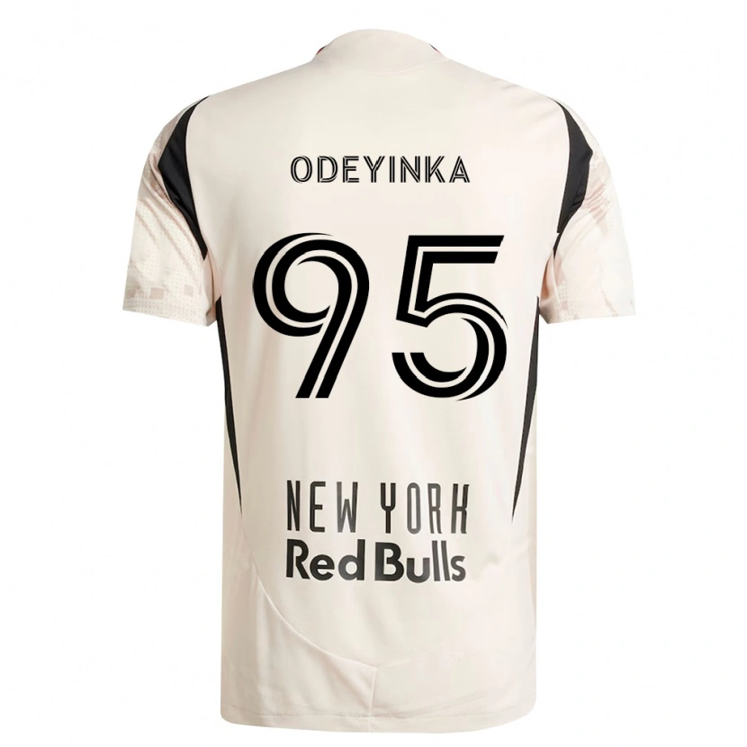 Danxen Kinder Malik Odeyinka #95 Off-Weiß Rot Schwarz Auswärtstrikot Trikot 2026/27 T-Shirt Schweiz