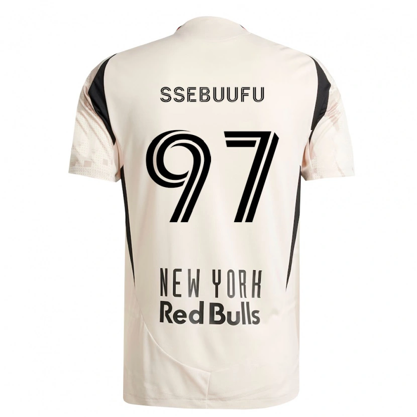 Danxen Kinder Frank Ssebuufu #97 Off-Weiß Rot Schwarz Auswärtstrikot Trikot 2026/27 T-Shirt Schweiz
