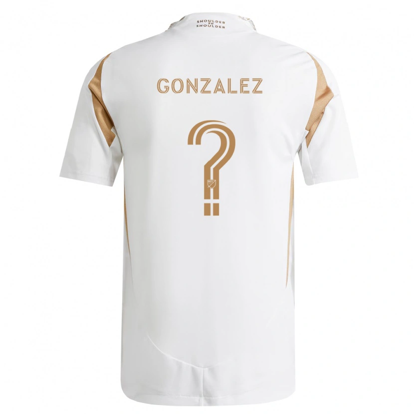 Danxen Kinder Mario Gonzalez #0 Weiß Braun Auswärtstrikot Trikot 2026/27 T-Shirt Schweiz
