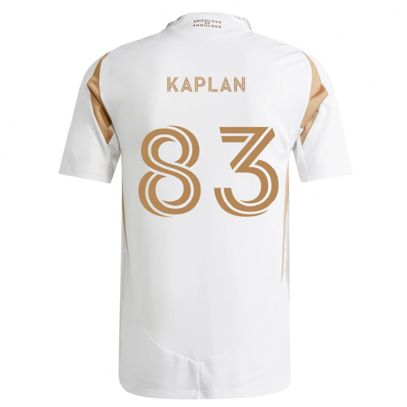 Danxen Kinder Skylar Kaplan #83 Weiß Braun Auswärtstrikot Trikot 2026/27 T-Shirt Schweiz