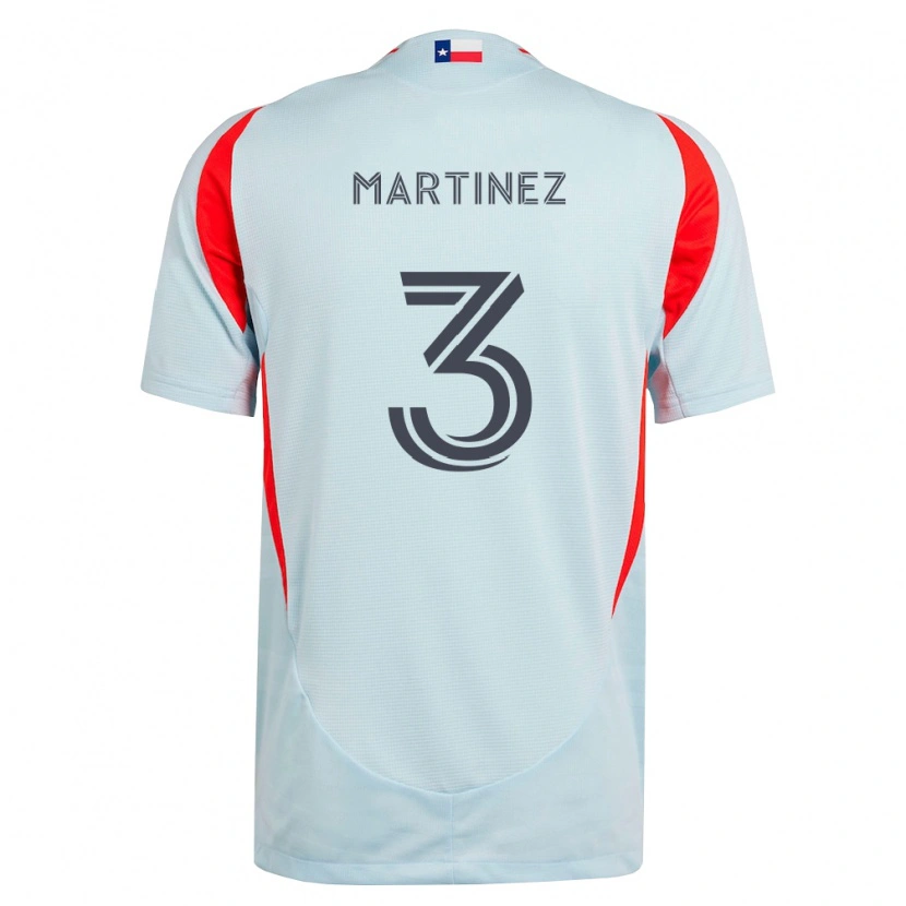 Danxen Kinder José Antonio Martínez #3 Dunkelgrau Weiß Rot Auswärtstrikot Trikot 2026/27 T-Shirt Schweiz