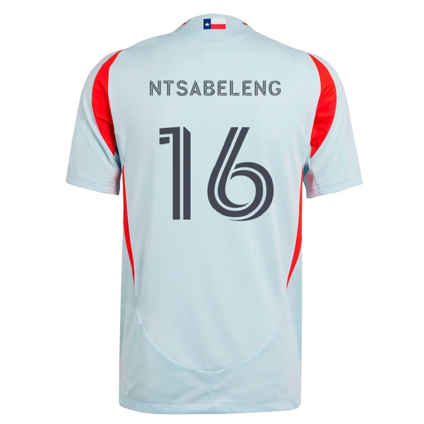 Danxen Kinder Tsiki Ntsabeleng #16 Dunkelgrau Weiß Rot Auswärtstrikot Trikot 2026/27 T-Shirt Schweiz