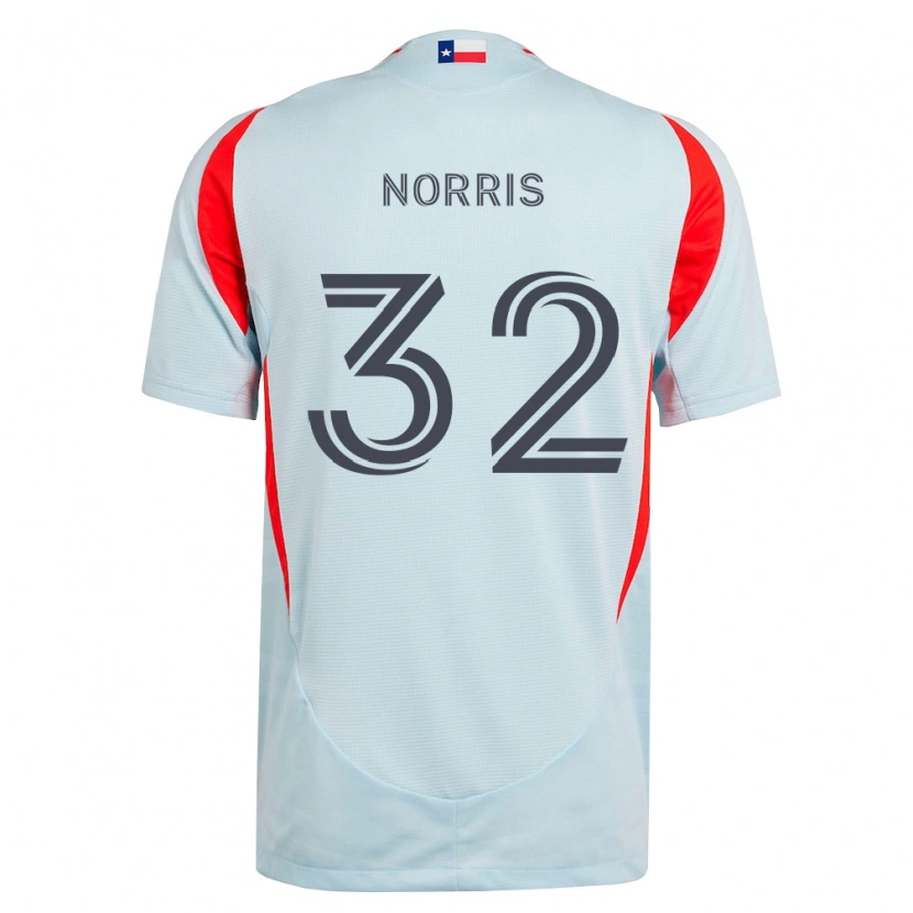 Danxen Kinder Nolan Norris #32 Dunkelgrau Weiß Rot Auswärtstrikot Trikot 2026/27 T-Shirt Schweiz