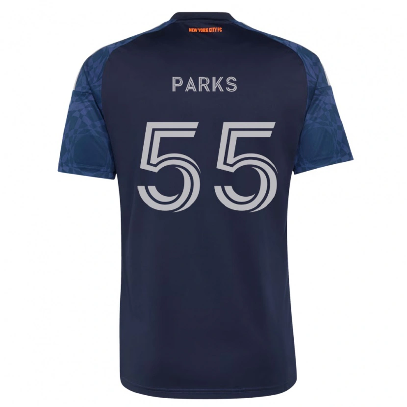 Danxen Kinder Keaton Parks #55 Tiefblau Weiß Auswärtstrikot Trikot 2026/27 T-Shirt Schweiz