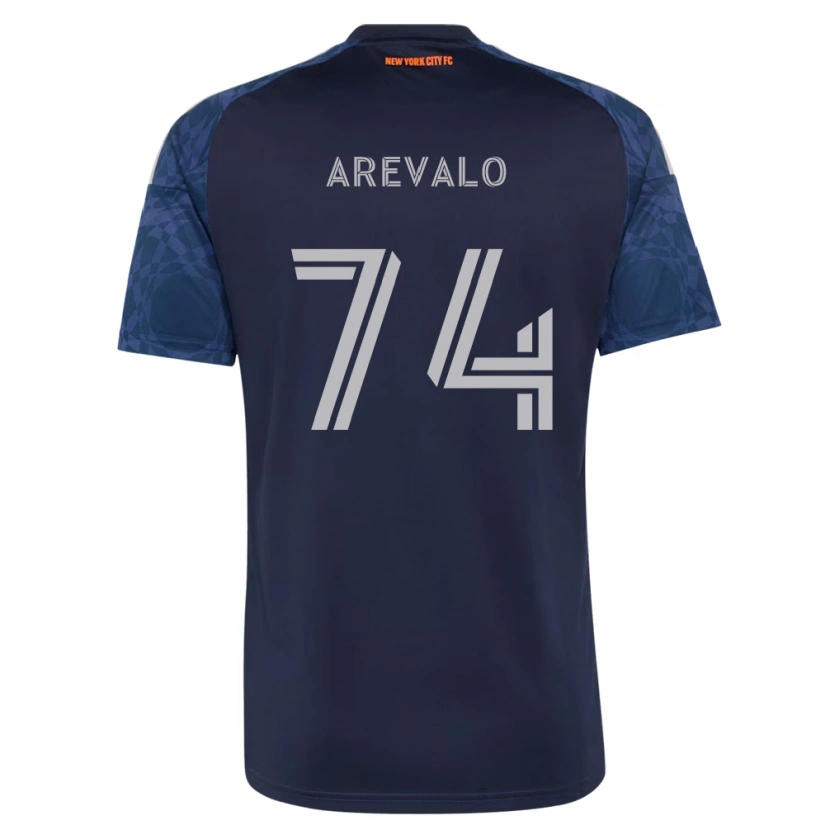 Danxen Kinder Ronny Arévalo #74 Tiefblau Weiß Auswärtstrikot Trikot 2026/27 T-Shirt Schweiz