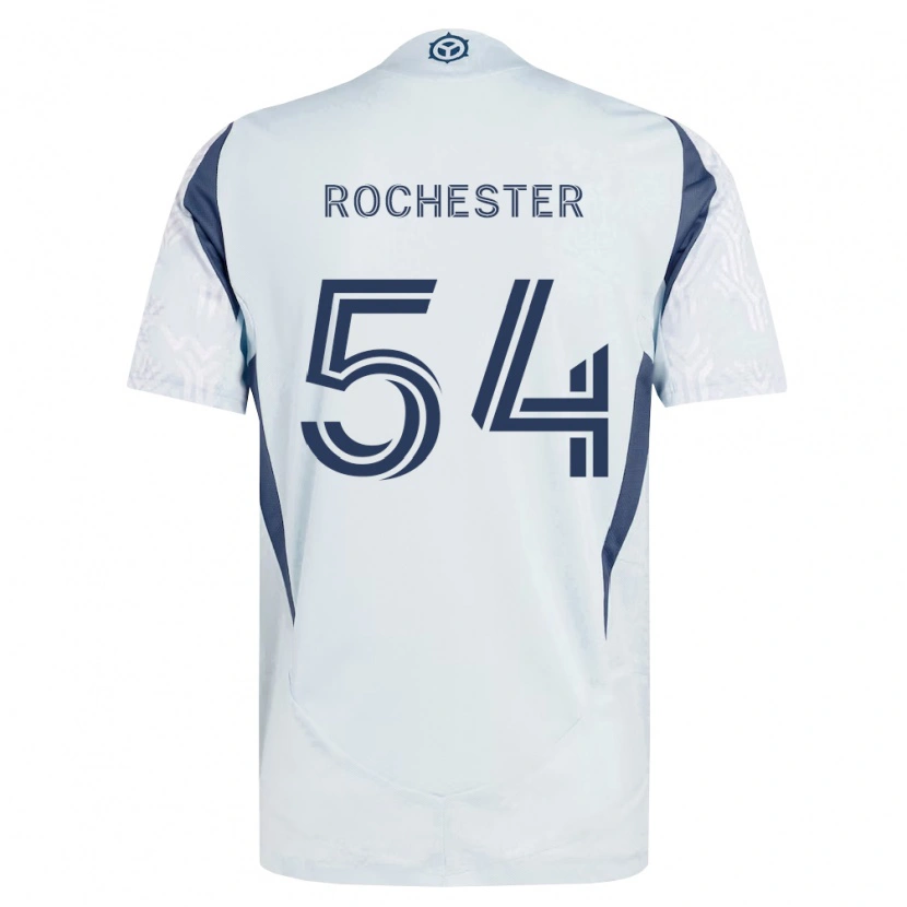 Danxen Kinder Lamonth Rochester #54 Blau Grau Weiß Auswärtstrikot Trikot 2026/27 T-Shirt Schweiz