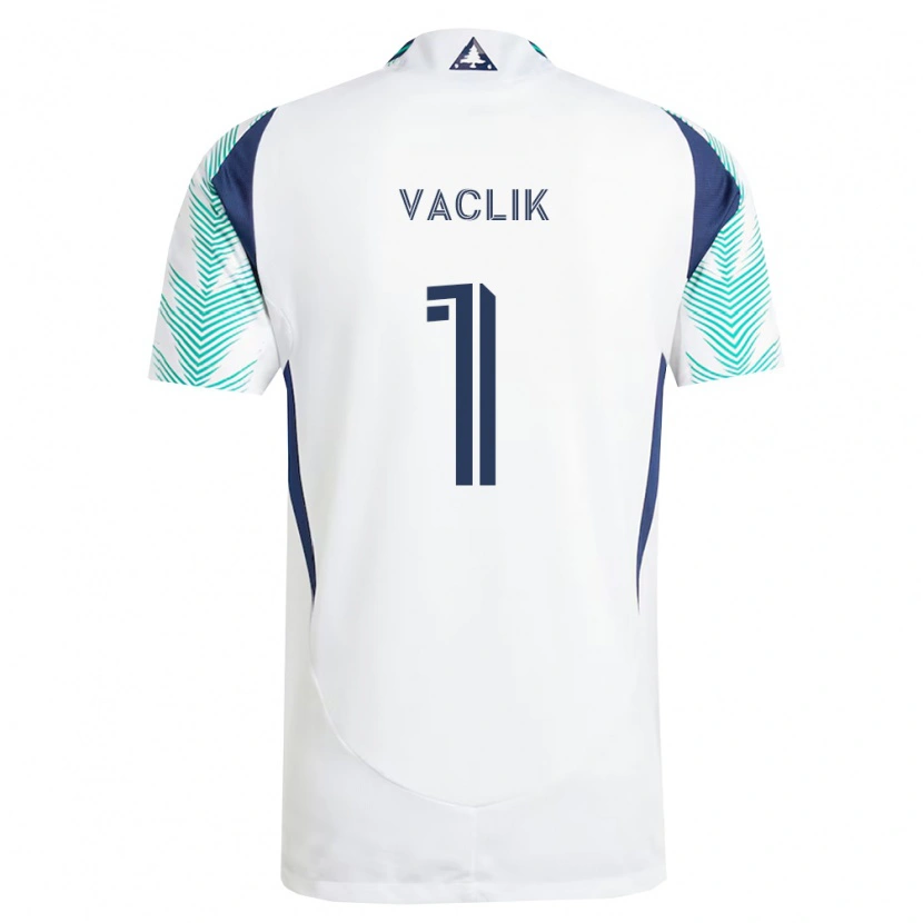 Danxen Kinder Tomas Vaclik #1 Weiß Marineblau Hellgrün Auswärtstrikot Trikot 2026/27 T-Shirt Schweiz