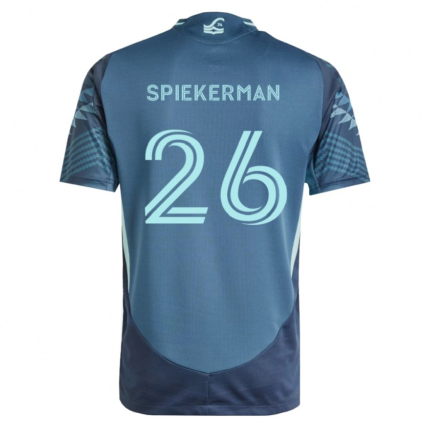 Danxen Kinder Stephanie Spiekerman #26 Marineblau Grün Auswärtstrikot Trikot 2026/27 T-Shirt Schweiz