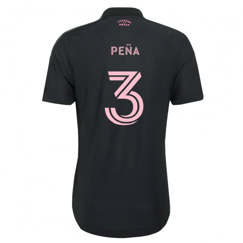 Danxen Kinder Luciano Pena #3 Pink Schwarz Weiß Auswärtstrikot Trikot 2026/27 T-Shirt Schweiz