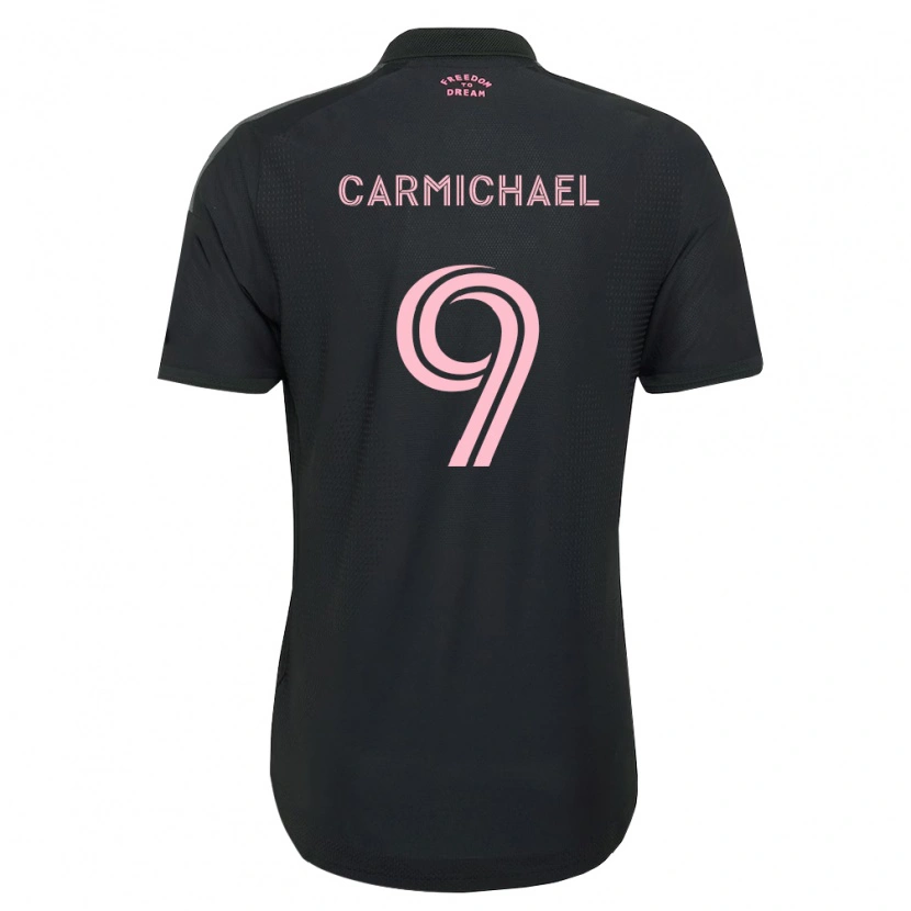 Danxen Kinder Ryan Carmichael #9 Pink Schwarz Weiß Auswärtstrikot Trikot 2026/27 T-Shirt Schweiz