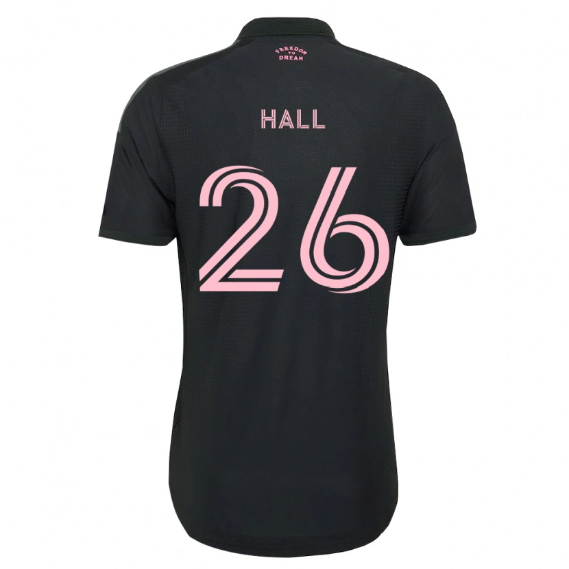 Danxen Kinder Tyler Hall #26 Pink Schwarz Weiß Auswärtstrikot Trikot 2026/27 T-Shirt Schweiz