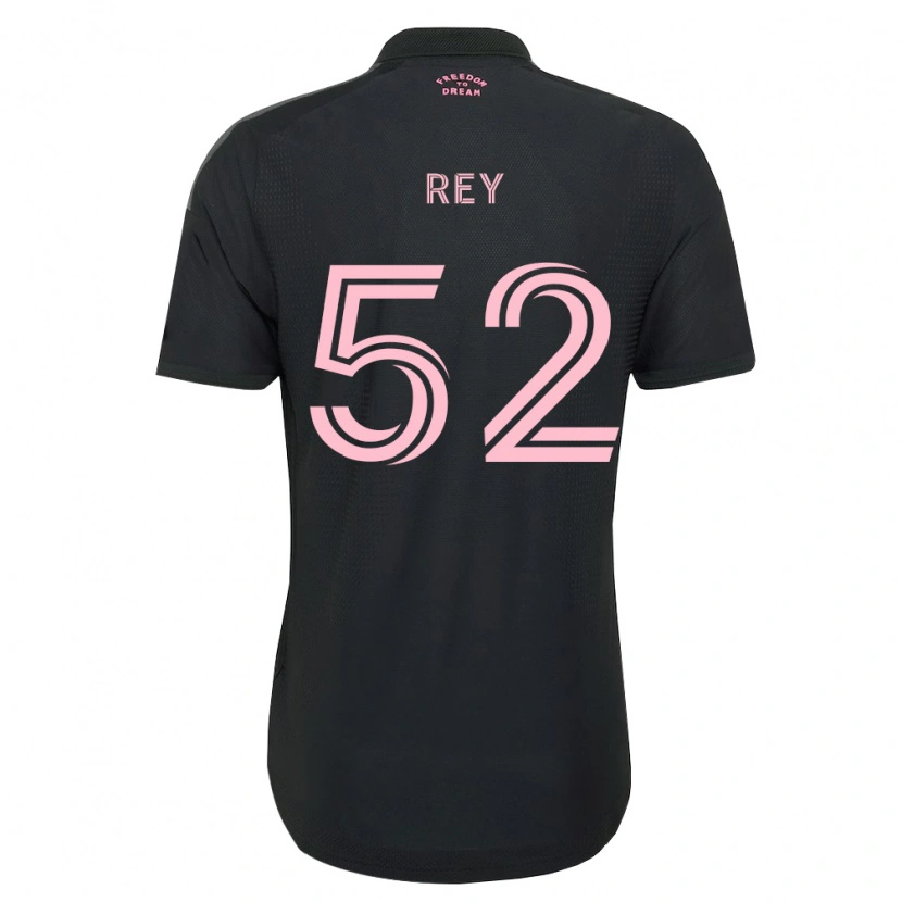 Danxen Kinder Diego Rey #52 Pink Schwarz Weiß Auswärtstrikot Trikot 2026/27 T-Shirt Schweiz
