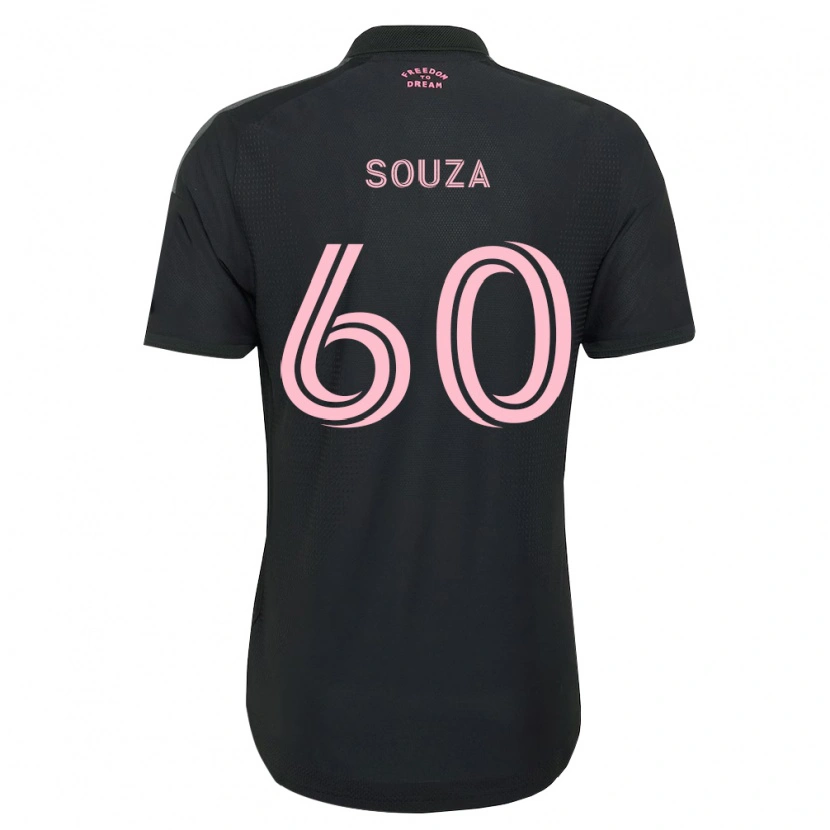 Danxen Kinder Brandon Souza #60 Pink Schwarz Weiß Auswärtstrikot Trikot 2026/27 T-Shirt Schweiz