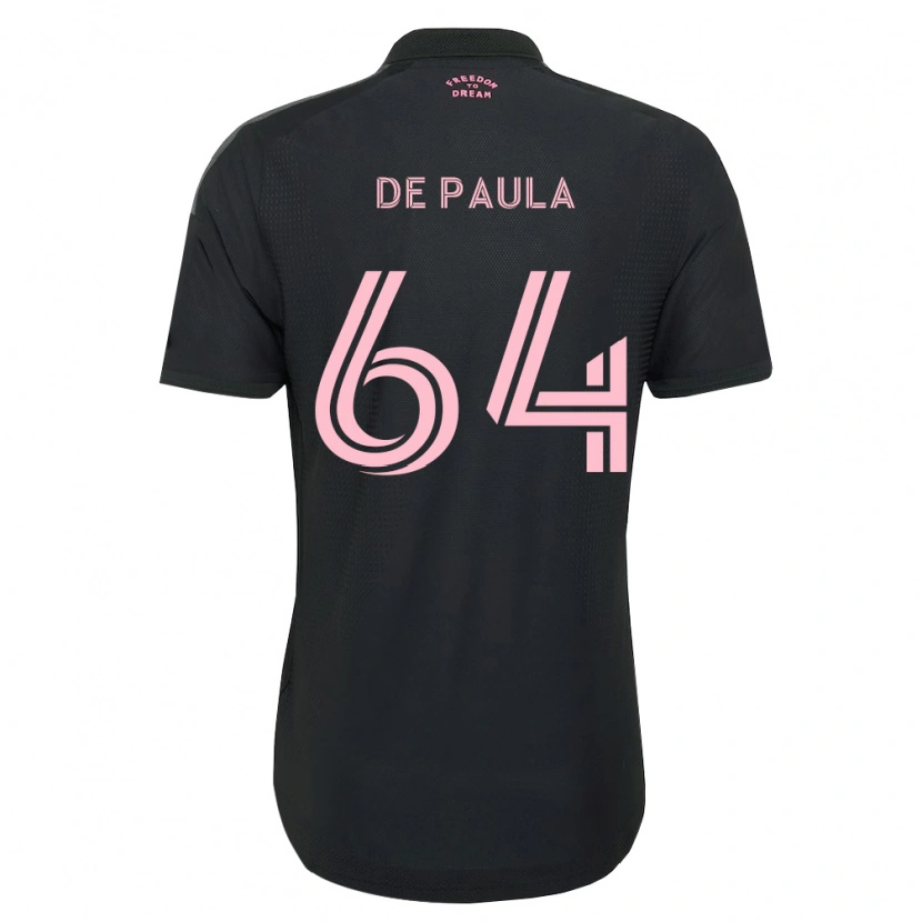 Danxen Kinder Matteo De Paula #64 Pink Schwarz Weiß Auswärtstrikot Trikot 2026/27 T-Shirt Schweiz