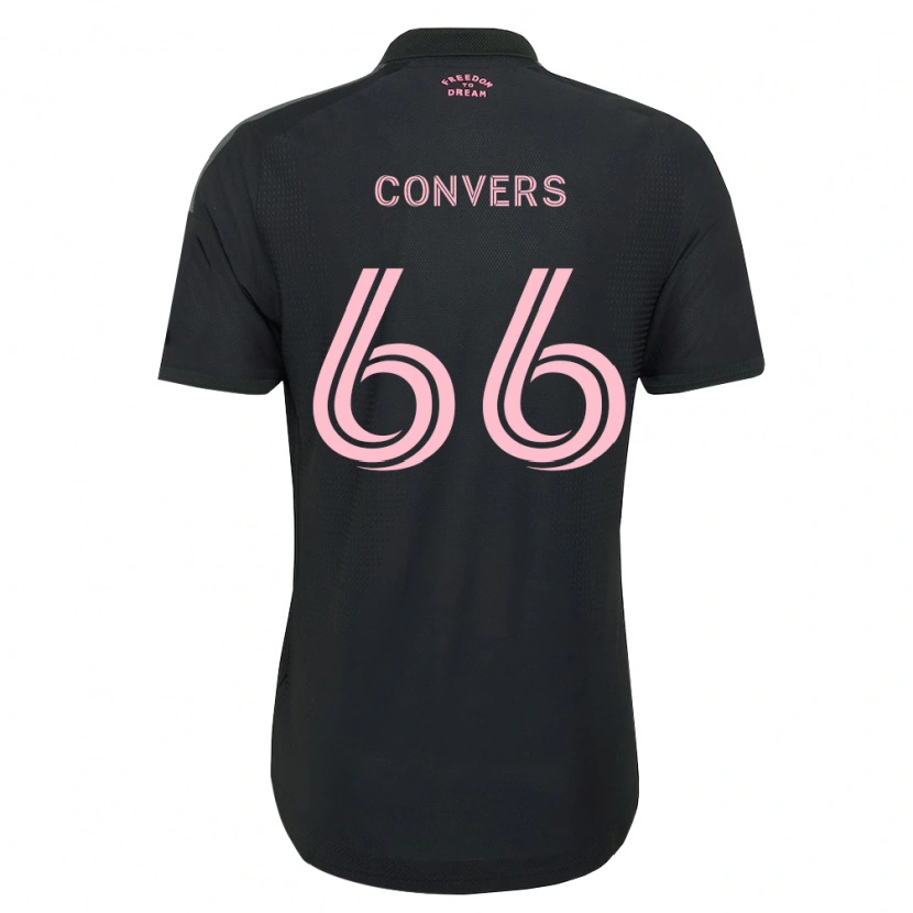 Danxen Kinder Joseph Convers #66 Pink Schwarz Weiß Auswärtstrikot Trikot 2026/27 T-Shirt Schweiz