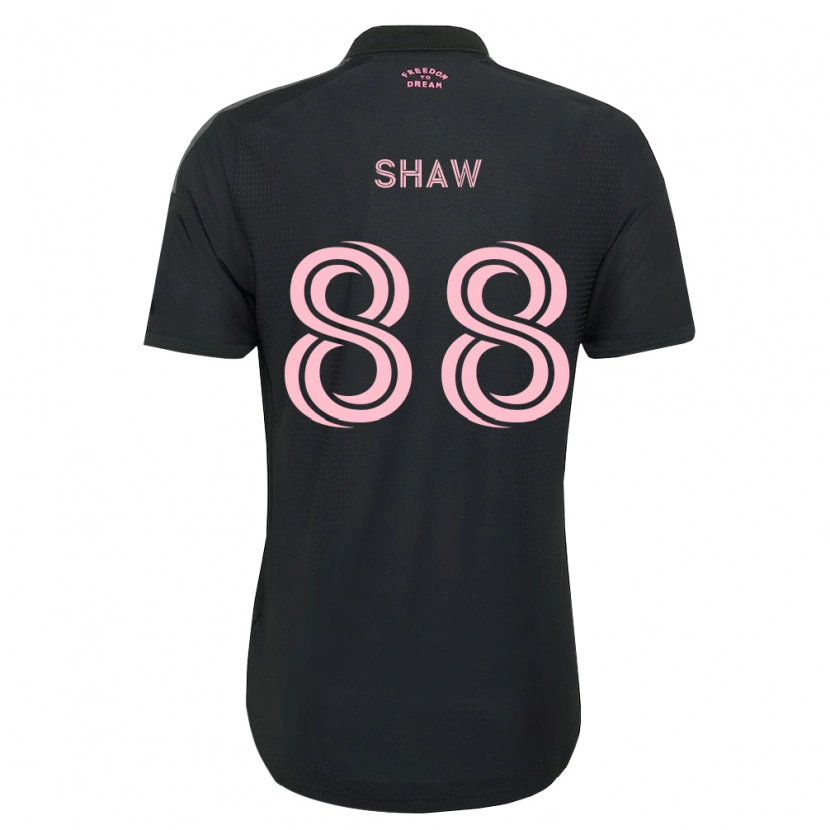 Danxen Kinder Alexander Shaw #88 Pink Schwarz Weiß Auswärtstrikot Trikot 2026/27 T-Shirt Schweiz