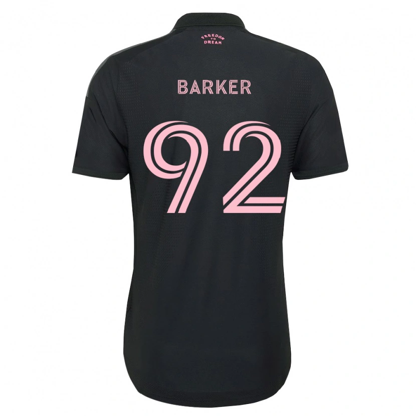 Danxen Kinder Lucas Barker #92 Pink Schwarz Weiß Auswärtstrikot Trikot 2026/27 T-Shirt Schweiz