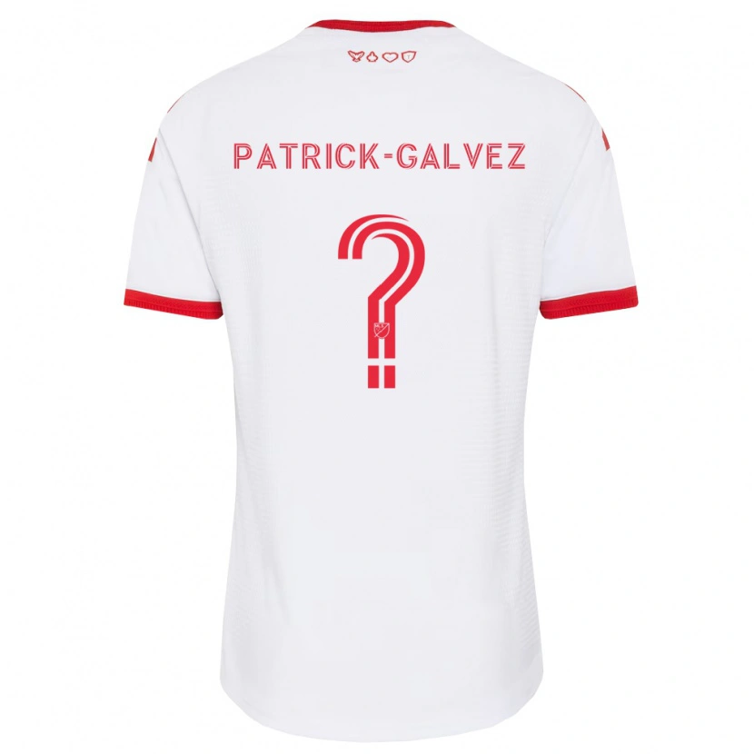 Danxen Kinder Pablo Patrick-Galvez #0 Weiß Rot Schwarz Auswärtstrikot Trikot 2026/27 T-Shirt Schweiz
