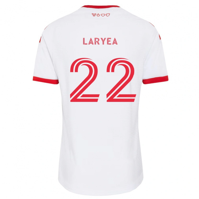 Danxen Kinder Richie Laryea #22 Weiß Rot Schwarz Auswärtstrikot Trikot 2026/27 T-Shirt Schweiz