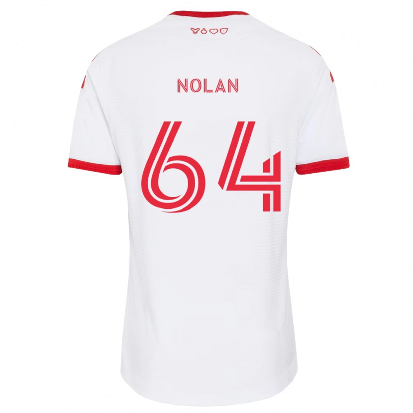 Danxen Kinder Jahmarie Nolan #64 Weiß Rot Schwarz Auswärtstrikot Trikot 2026/27 T-Shirt Schweiz