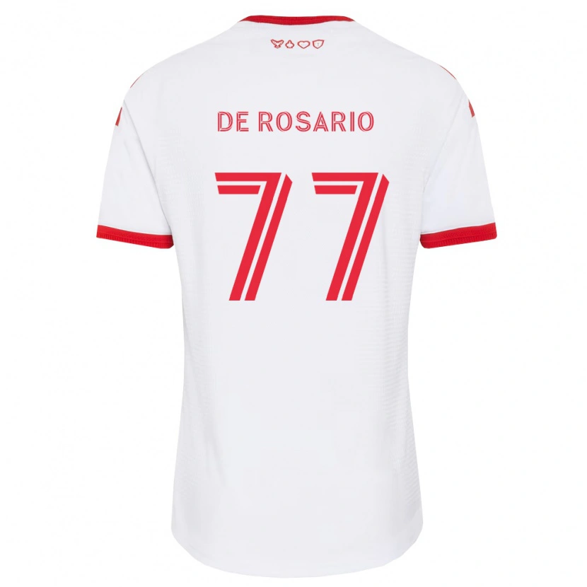 Danxen Kinder Adisa De Rosario #77 Weiß Rot Schwarz Auswärtstrikot Trikot 2026/27 T-Shirt Schweiz