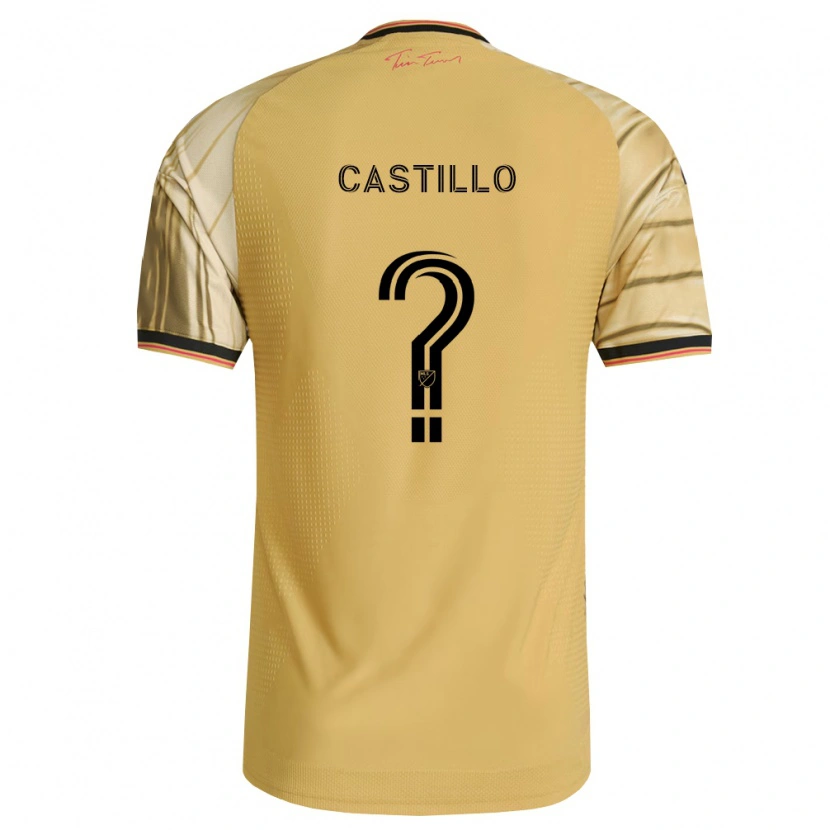 Danxen Kinder Jayson Castillo #0 Braun Gelb Schwarz Auswärtstrikot Trikot 2026/27 T-Shirt Schweiz