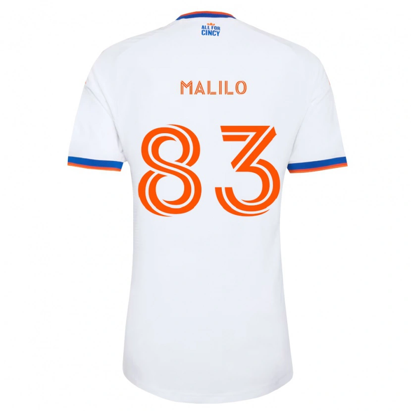 Danxen Kinder Chance Malilo #83 Weiß Marineblau Orange Auswärtstrikot Trikot 2026/27 T-Shirt Schweiz