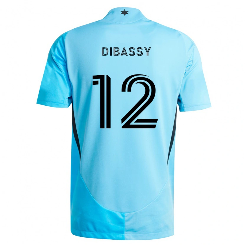 Danxen Kinder Bakaye Dibassy #12 Hellblau Schwarz Auswärtstrikot Trikot 2026/27 T-Shirt Schweiz