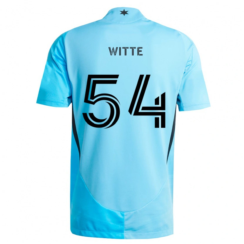 Danxen Kinder Alex Witte #54 Hellblau Schwarz Auswärtstrikot Trikot 2026/27 T-Shirt Schweiz