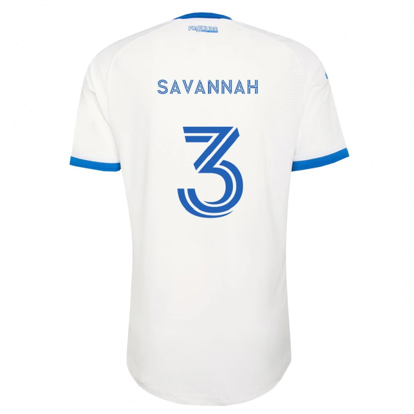 Danxen Kinder Chenail Savannah #3 Himmelblau Weiß Auswärtstrikot Trikot 2026/27 T-Shirt Schweiz