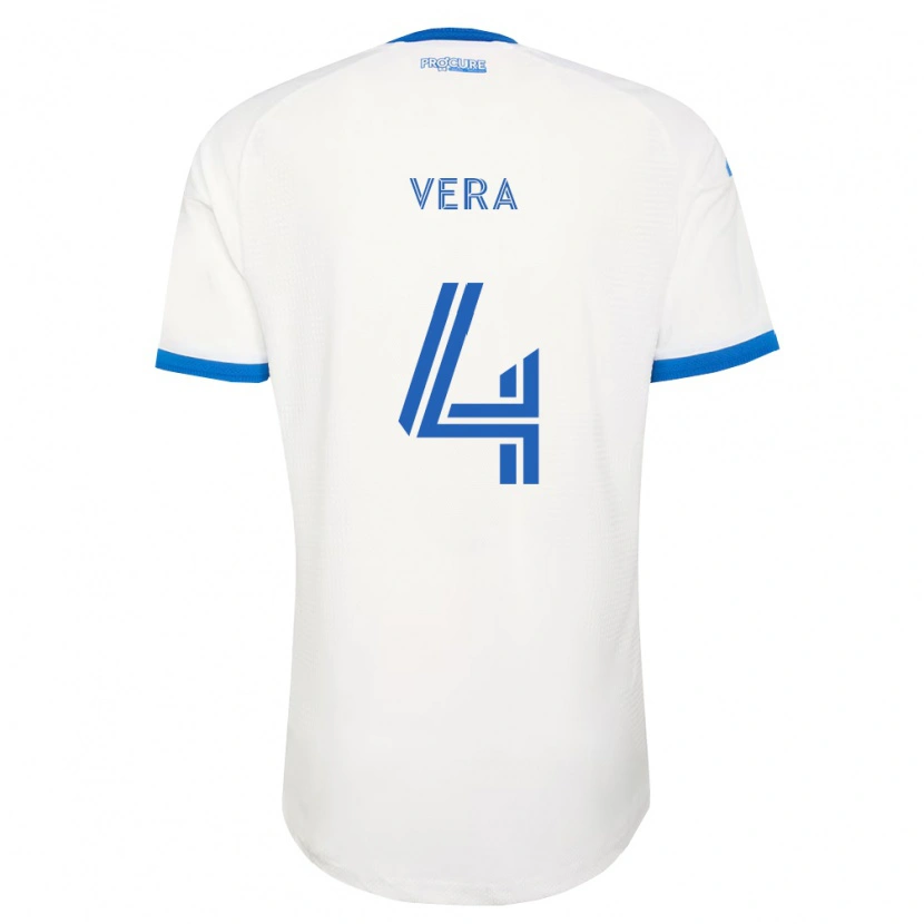 Danxen Kinder Brayan Vera #4 Himmelblau Weiß Auswärtstrikot Trikot 2026/27 T-Shirt Schweiz