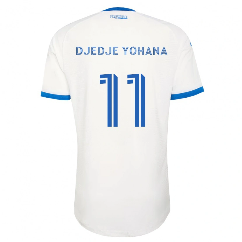 Danxen Kinder Kabie Djedje Yohana #11 Himmelblau Weiß Auswärtstrikot Trikot 2026/27 T-Shirt Schweiz