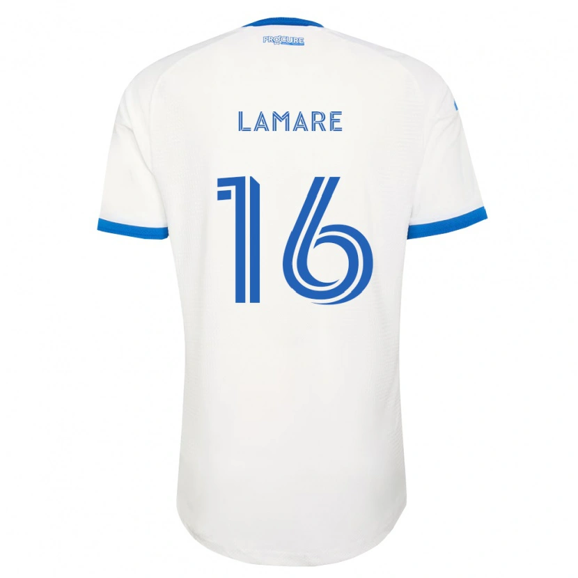 Danxen Kinder Samuel Lamare #16 Himmelblau Weiß Auswärtstrikot Trikot 2026/27 T-Shirt Schweiz