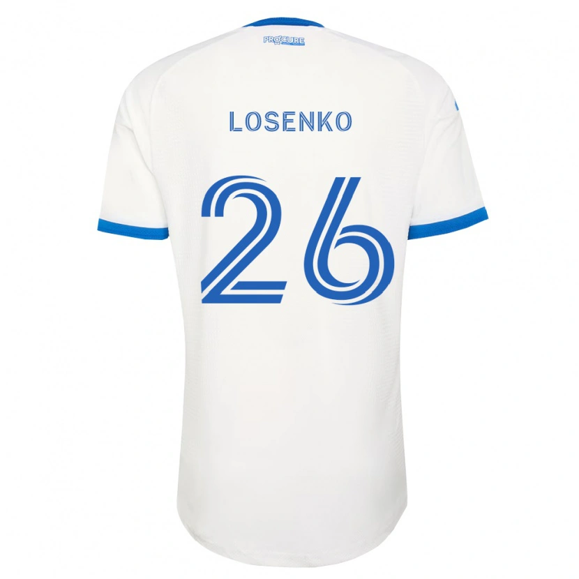Danxen Kinder Ivan Losenko #26 Himmelblau Weiß Auswärtstrikot Trikot 2026/27 T-Shirt Schweiz