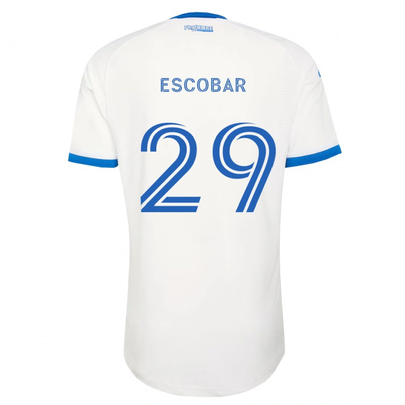 Danxen Kinder Olger Escobar #29 Himmelblau Weiß Auswärtstrikot Trikot 2026/27 T-Shirt Schweiz