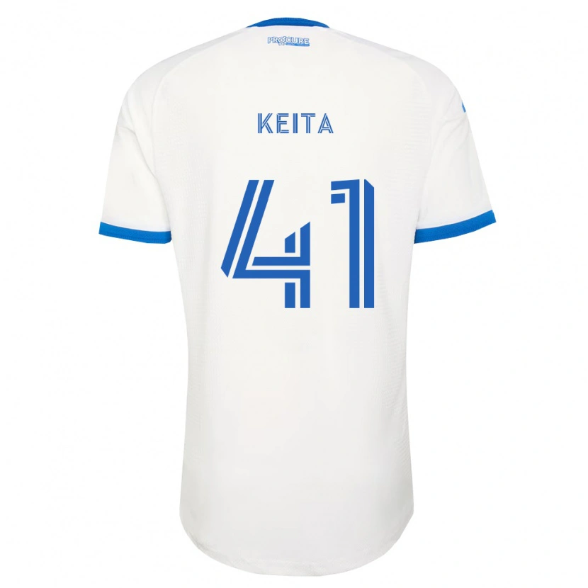 Danxen Kinder Samsy Keita #41 Himmelblau Weiß Auswärtstrikot Trikot 2026/27 T-Shirt Schweiz