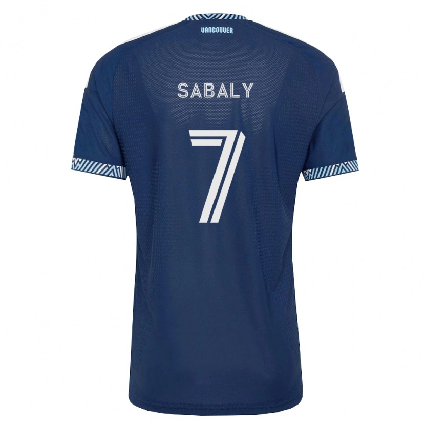 Danxen Kinder Cheikh Sabaly #7 Tiefblau Weiß Auswärtstrikot Trikot 2026/27 T-Shirt Schweiz