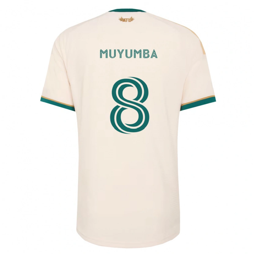 Danxen Kinder Tristan Muyumba #8 Champagner Grün Auswärtstrikot Trikot 2026/27 T-Shirt Schweiz