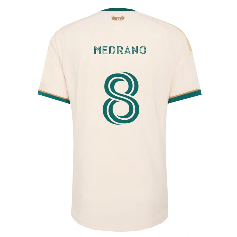 Danxen Kinder Keven Medrano #8 Champagner Grün Auswärtstrikot Trikot 2026/27 T-Shirt Schweiz
