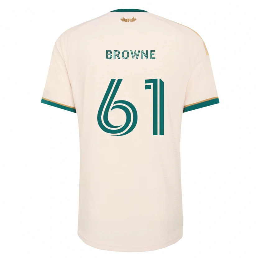 Danxen Kinder Adedamola Browne #61 Champagner Grün Auswärtstrikot Trikot 2026/27 T-Shirt Schweiz