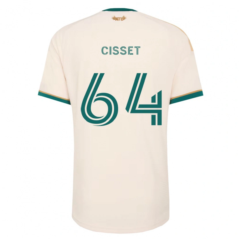 Danxen Kinder Mohamed Cisset #64 Champagner Grün Auswärtstrikot Trikot 2026/27 T-Shirt Schweiz